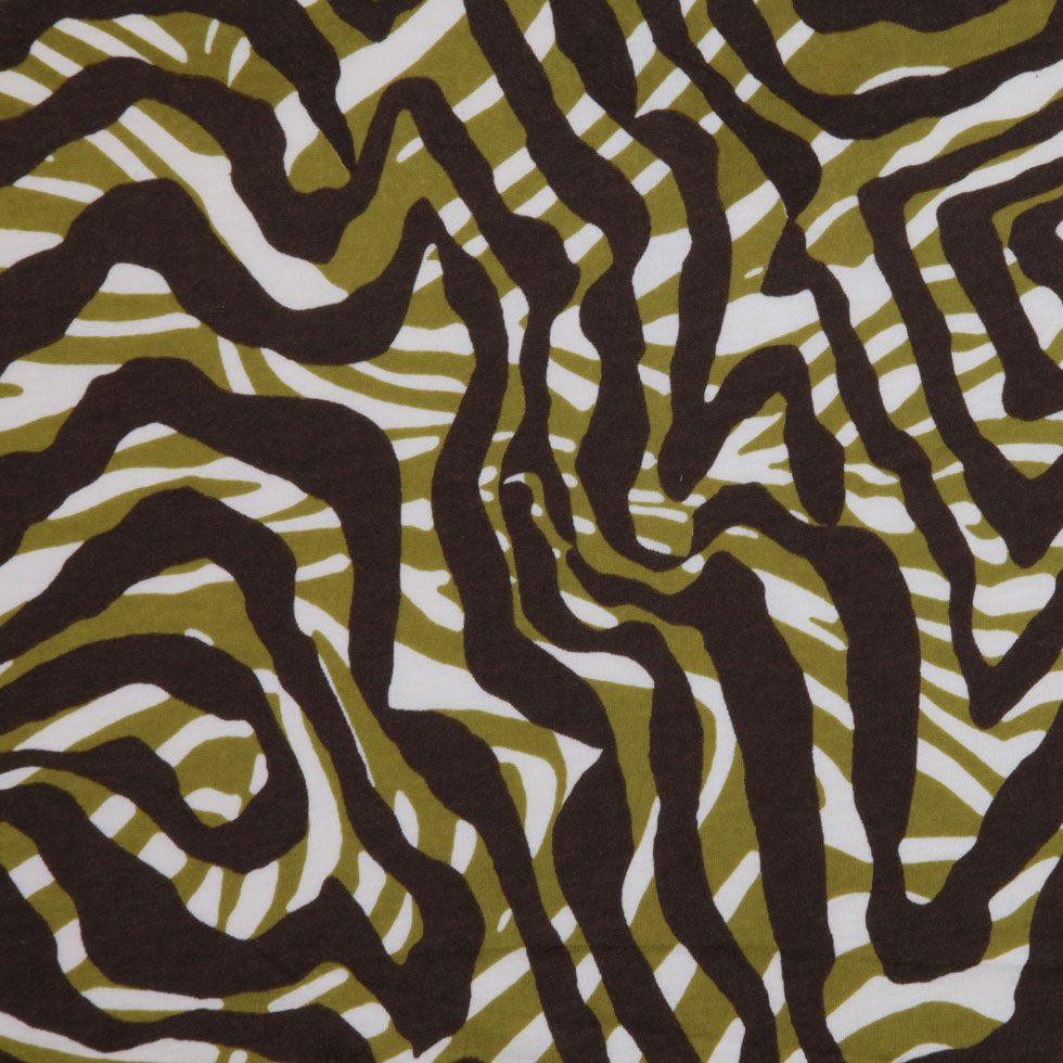 Kiwi/Off-White/Dirt Animal Jersey Prints Kiwi/Off-White/Dirt Animal Jersey Prints