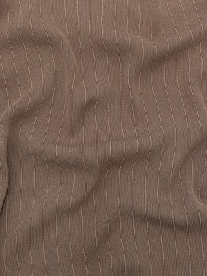 Warm Taupe Blended Crepe with Tactile Stripes Warm Taupe Blended Crepe with Tactile Stripes