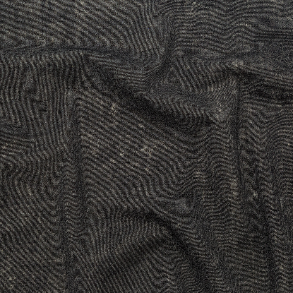 Donna Karan Italian Charcoal, Champagne and Metallic Gold Reversible Stretch Wool Twill Donna Karan Italian Charcoal, Champagne and Metallic Gold Reversible Stretch Wool Twill