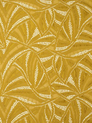 Stretch Raschel Lace with Finished Edges – Rich Gold Flying Fans Stretch Raschel Lace with Finished Edges – Rich Gold Flying Fans