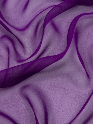 Silk Chiffon 54″ – Majesty Purple – Premium Collection Silk Chiffon 54″ – Majesty Purple – Premium Collection