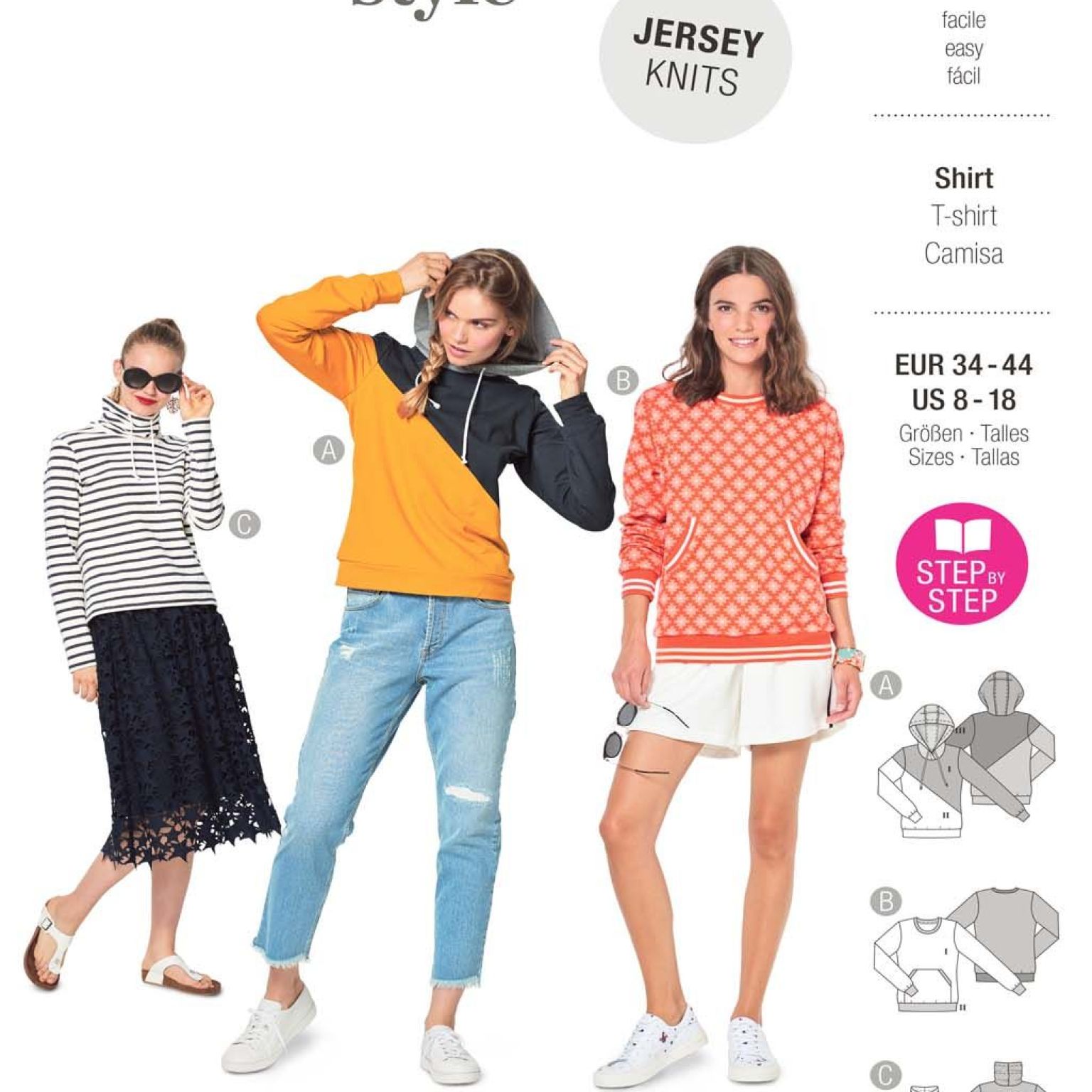 Burda Style Women Sweaters #6315 Burda Style Women Sweaters #6315