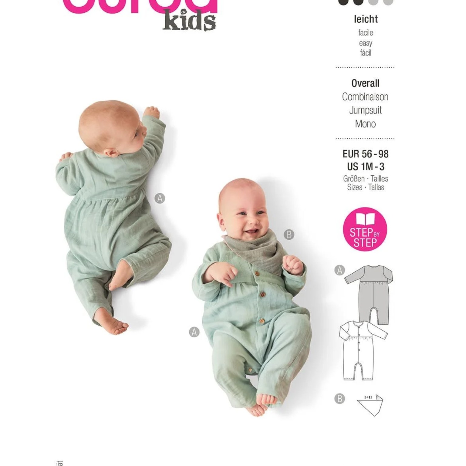 burda kids sewing pattern Baby Combination #9258 burda kids sewing pattern Baby Combination #9258