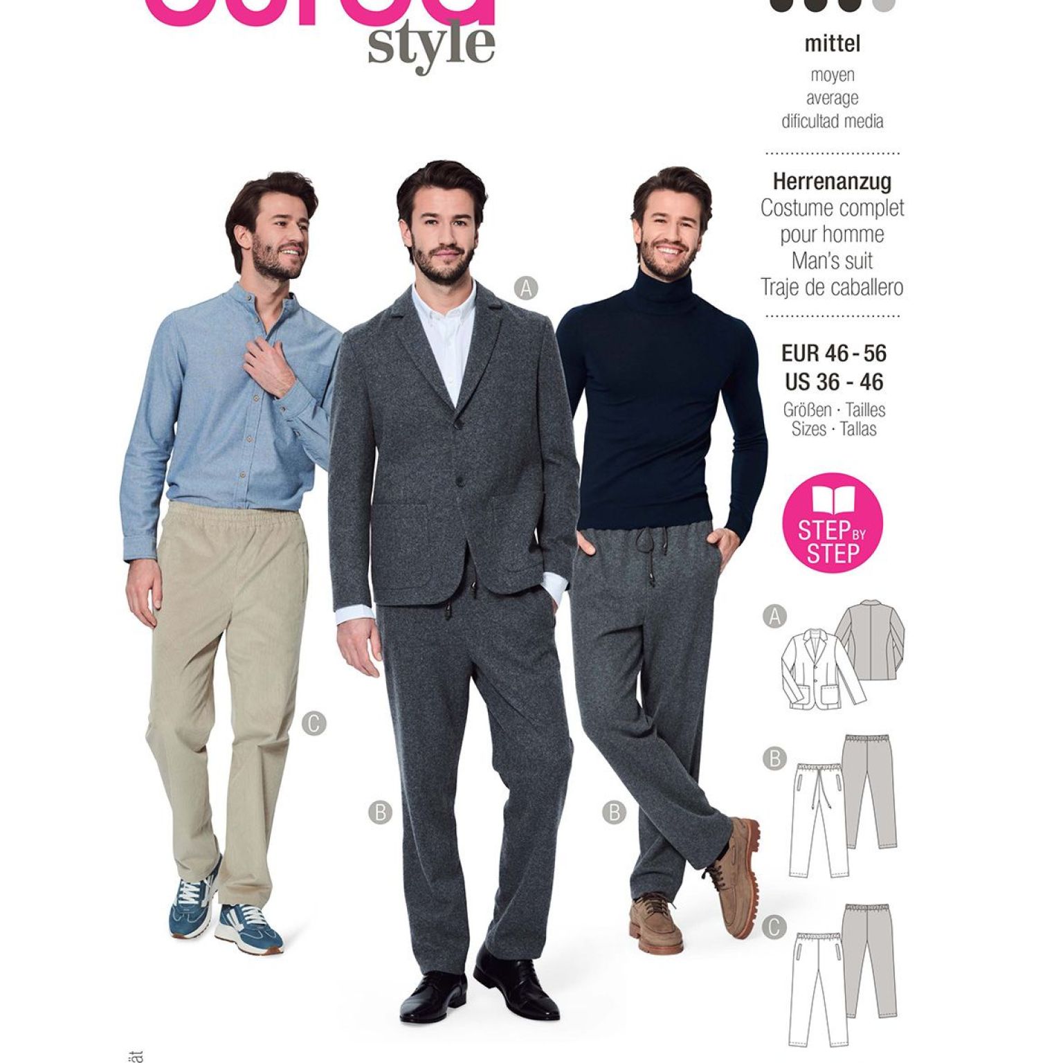 Burda Style Man’s Suit #5955 Burda Style Man’s Suit #5955