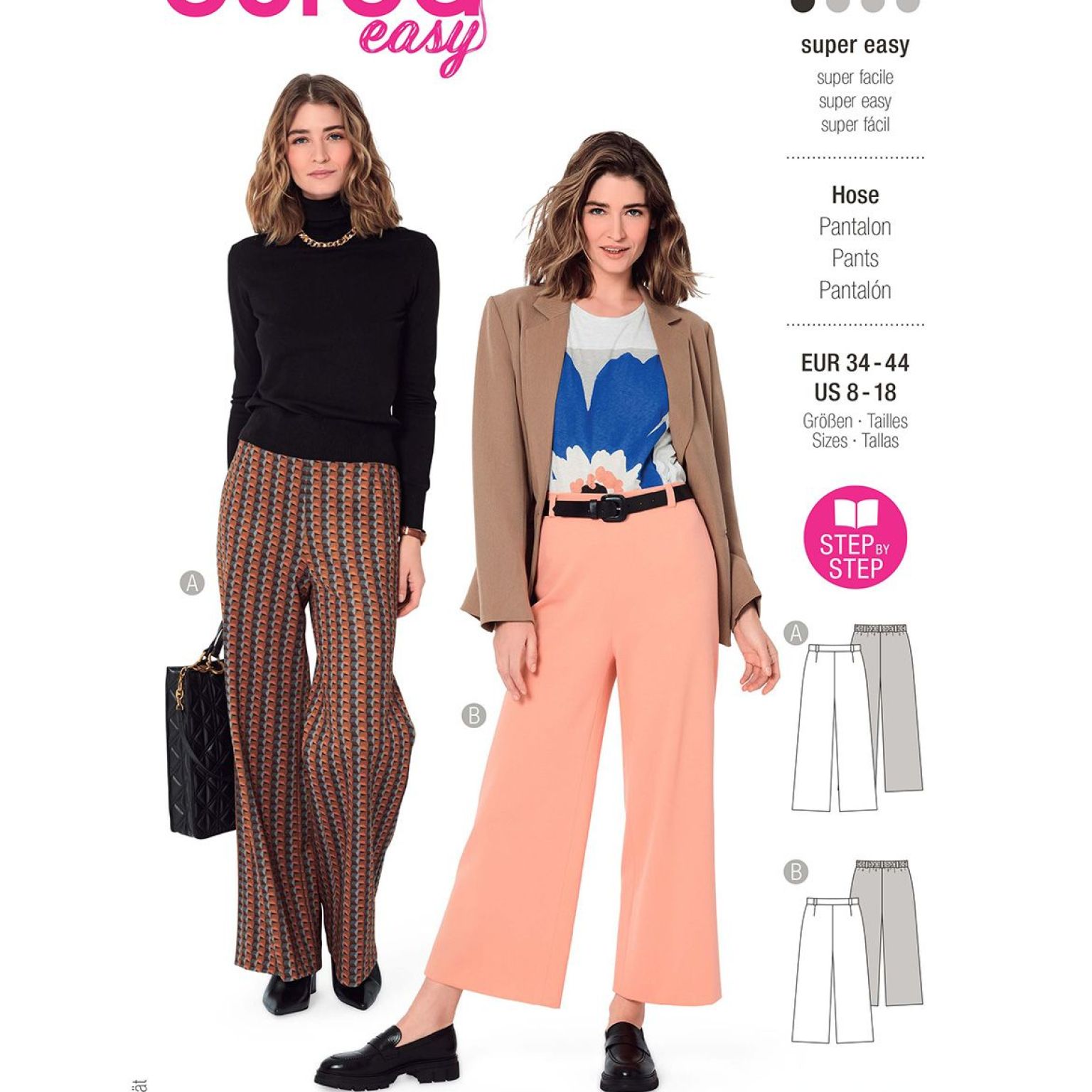 Burda Style Women Pants #5969 Burda Style Women Pants #5969