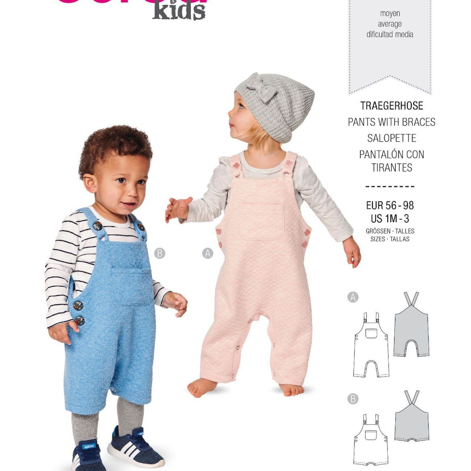 burda kids sewing pattern Kids Pants with Braces #9295 burda kids sewing pattern Kids Pants with Braces #9295