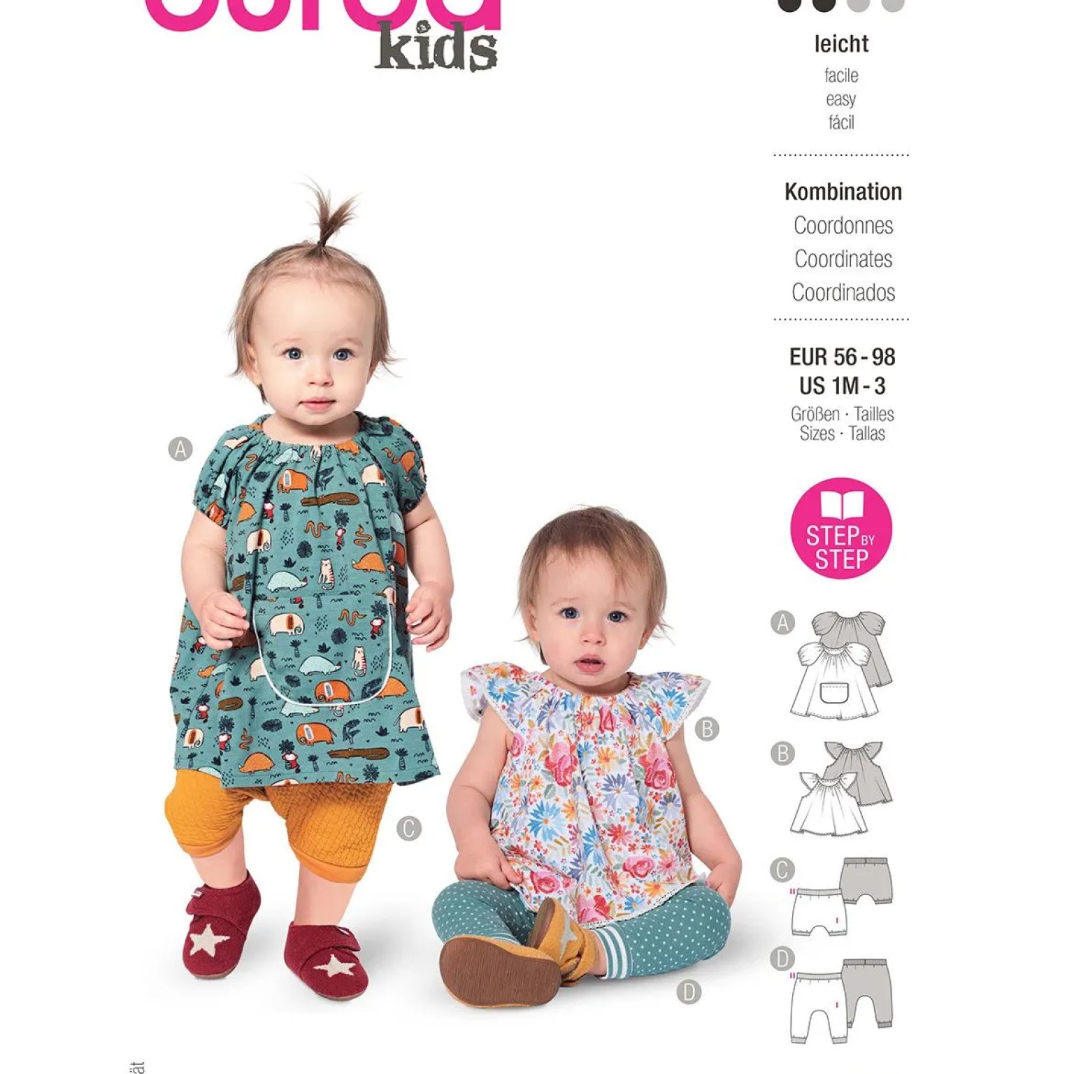 Burda Kids sewing pattern Baby Coordinates #9239 Burda Kids sewing pattern Baby Coordinates #9239