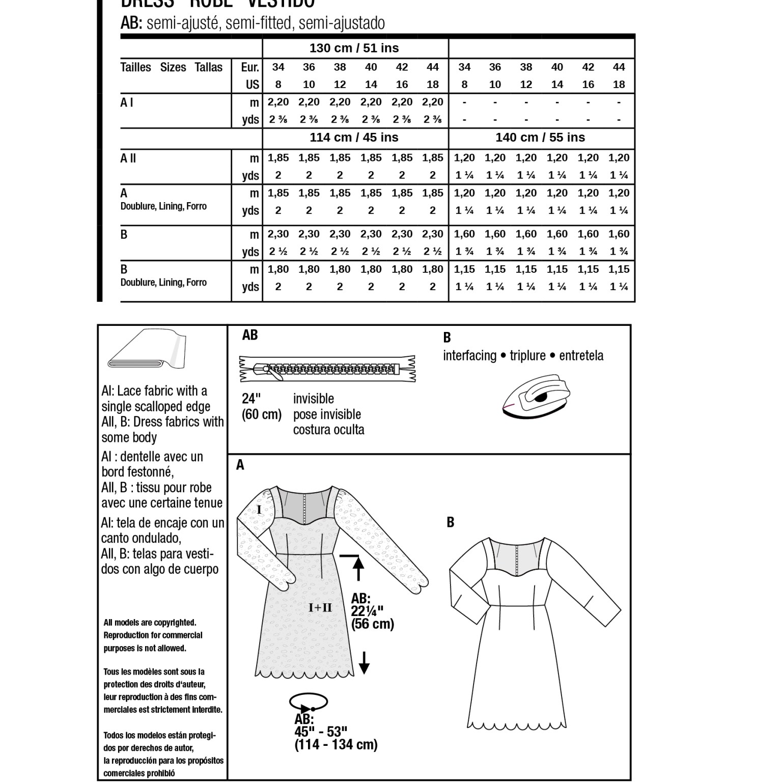 Burda Style Women Dresses #5835