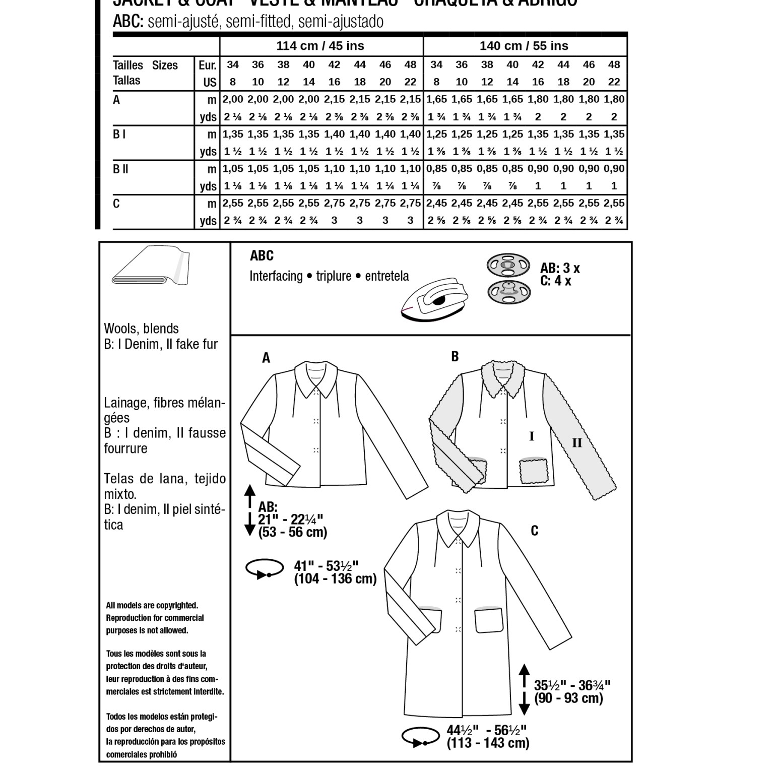 Burda Style Women Jackets & Short-Coat #5855
