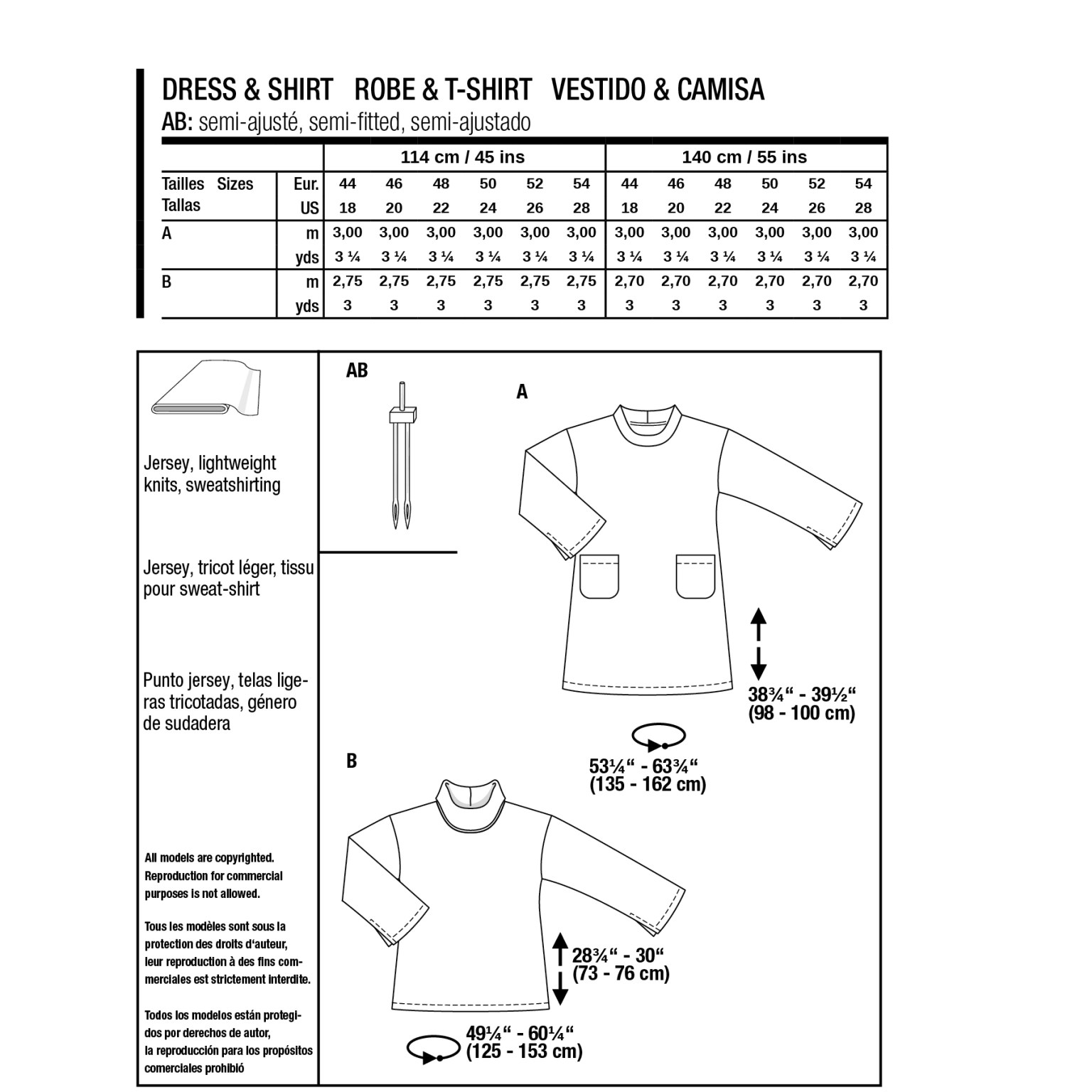 Burda Style Women Dress & Shirt #5866