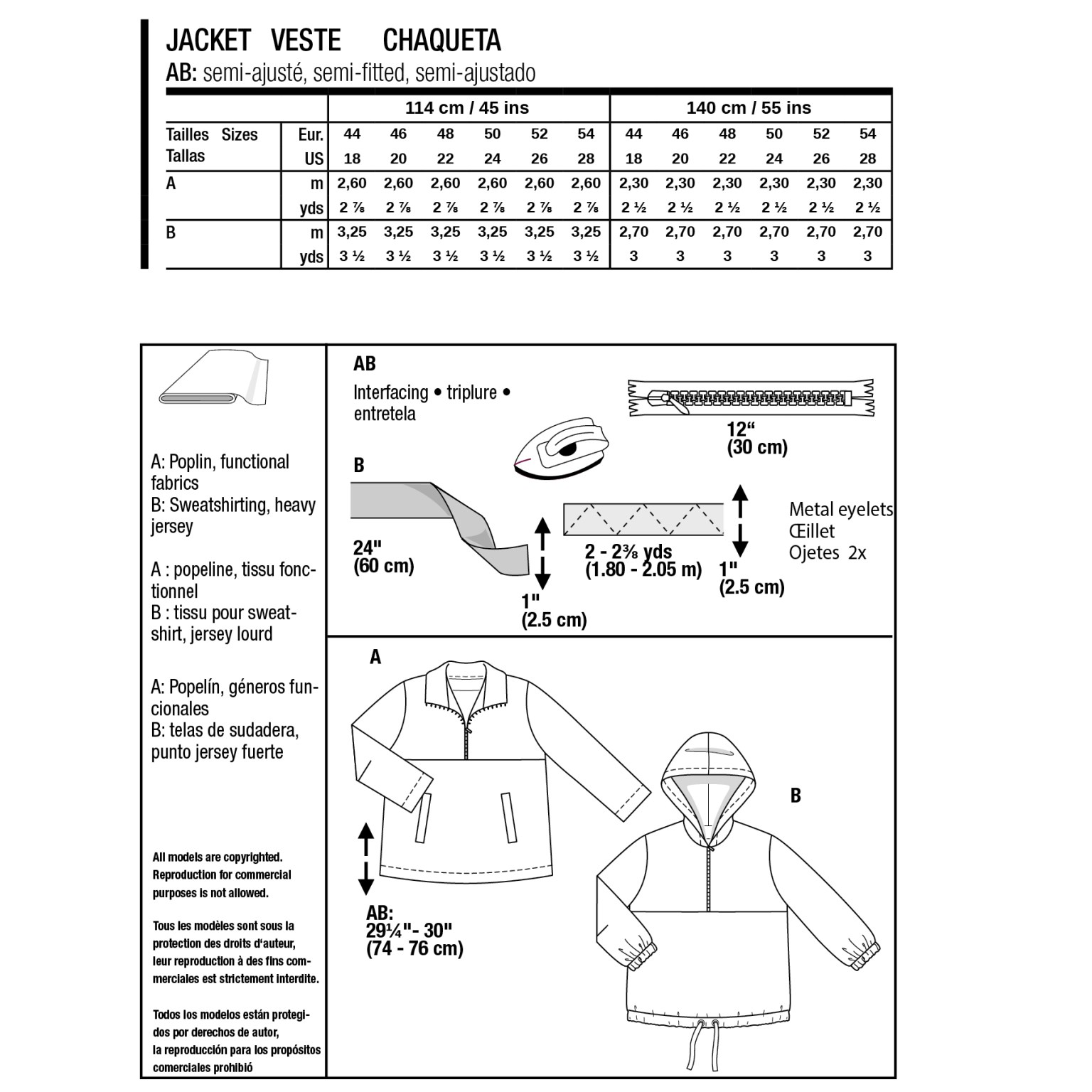 Burda Style Women Jackets #5881