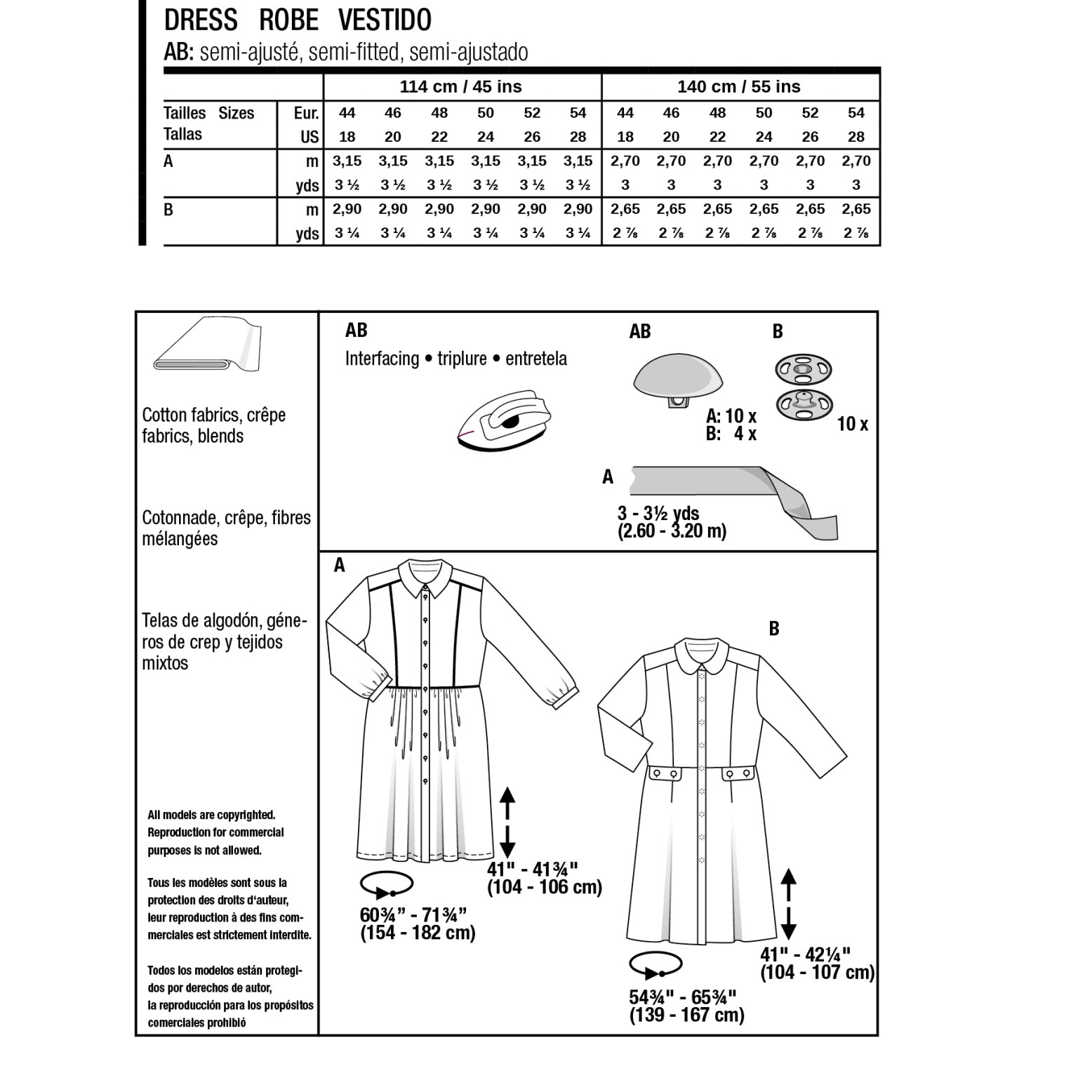 Burda Style Women Dresses #5882