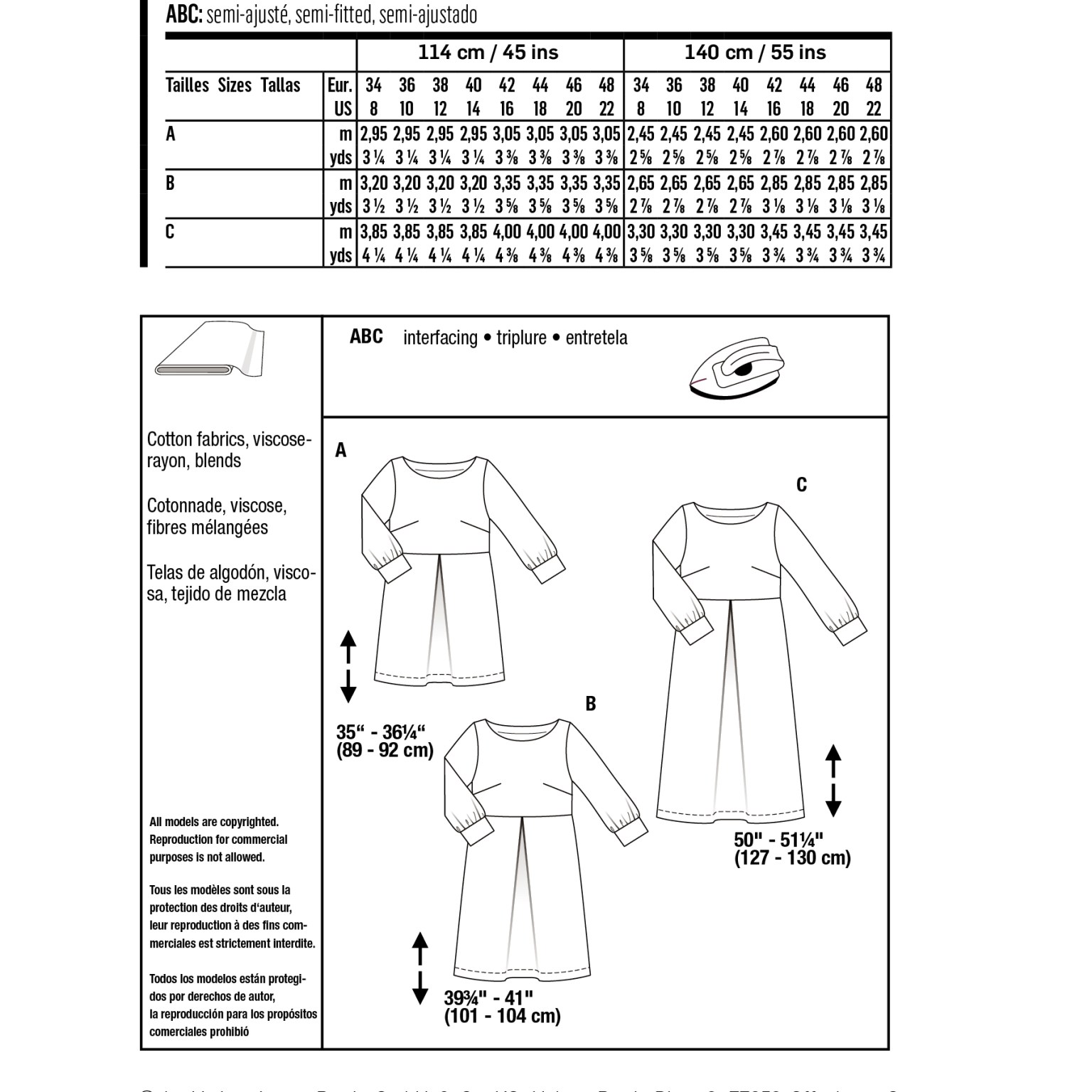 Burda Style Women Dress #5975
