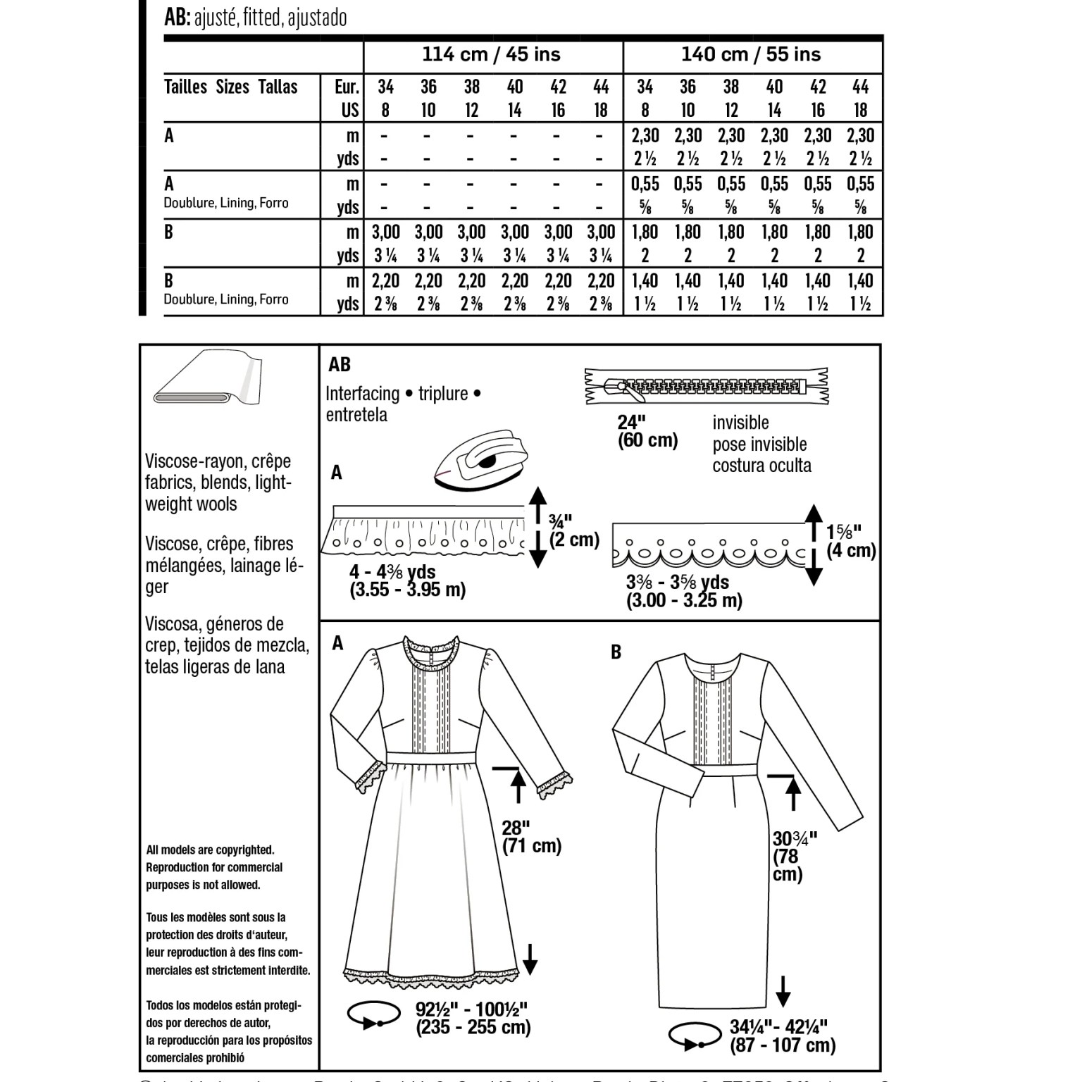 Burda Style Women Dress #5983