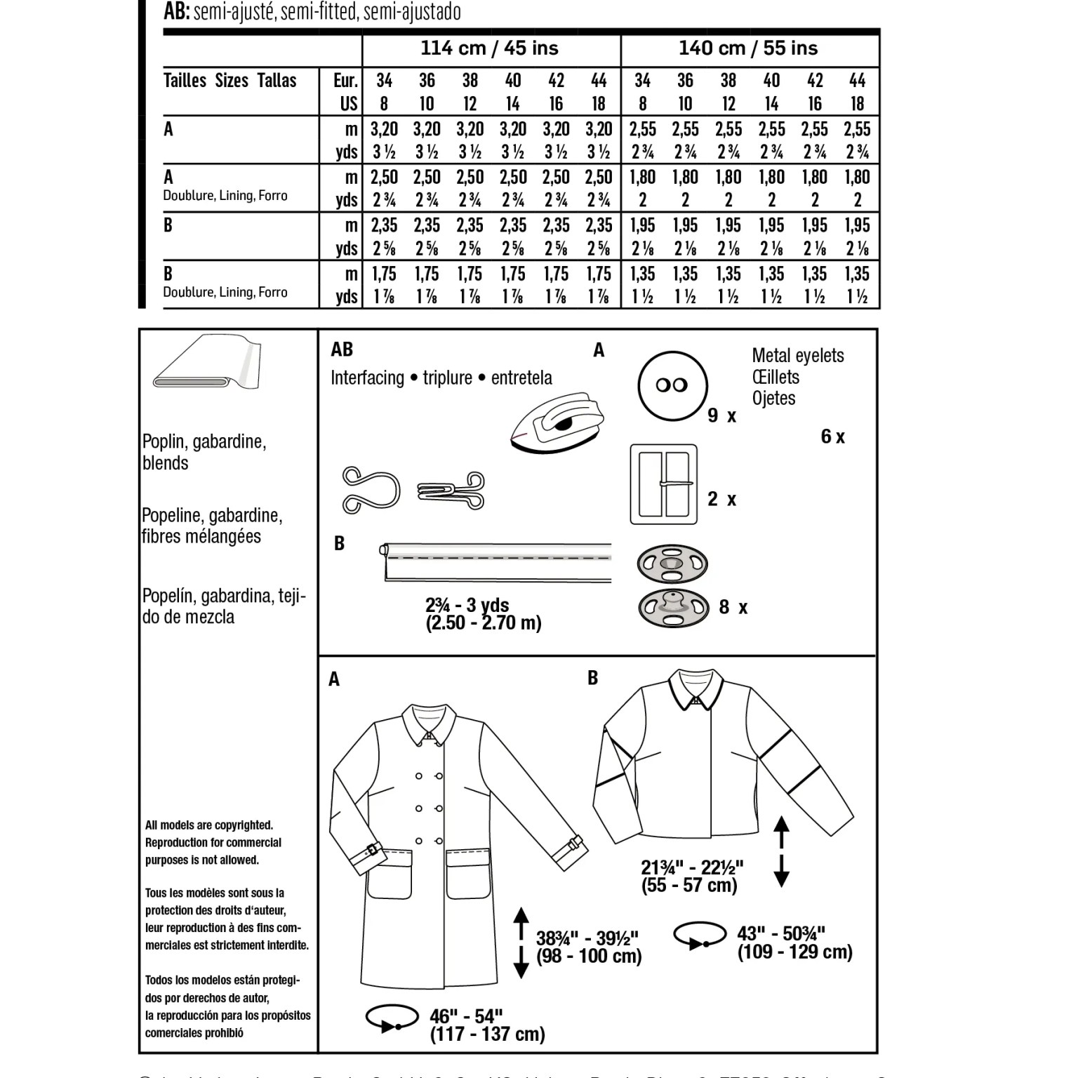 Burda Style sewing pattern Women Jacket & Coat #5992