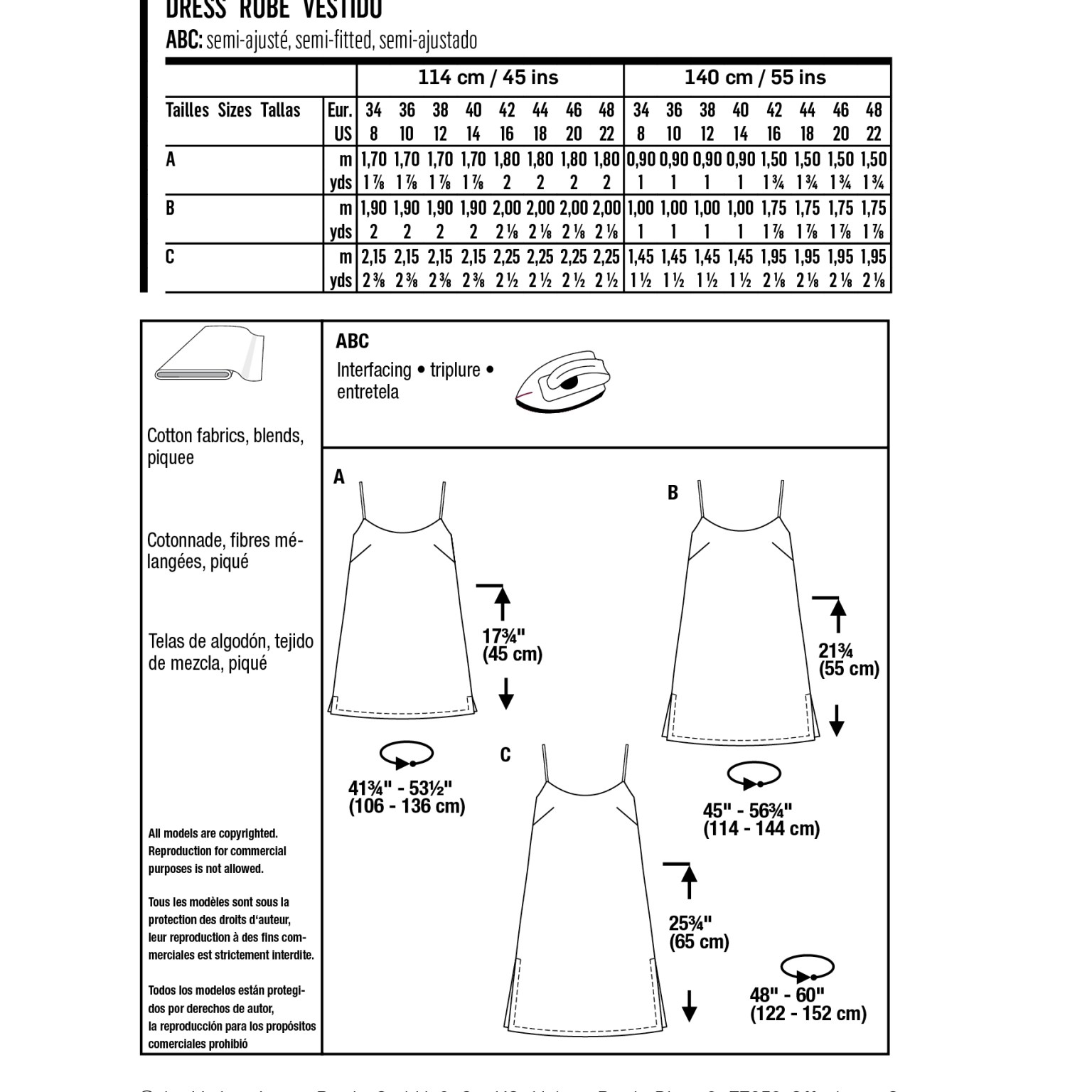 Burda Style Women Summer Dresses #5996