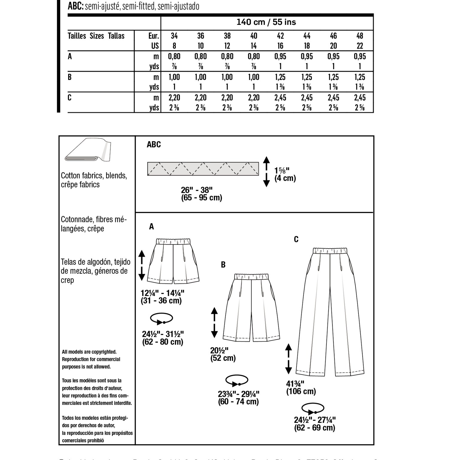 Burda Style Women Pants & Shorts #6008