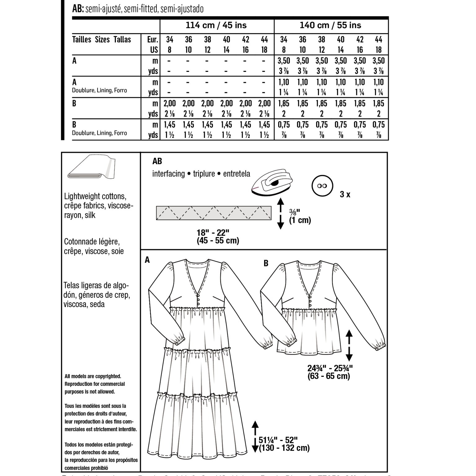 Burda Style Women Dress & Blouse #6023