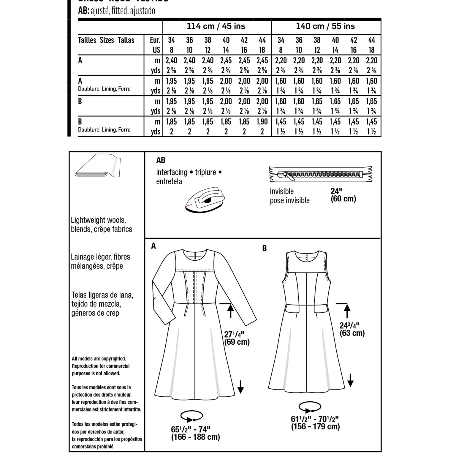 Burda Style Women Dresses #6099