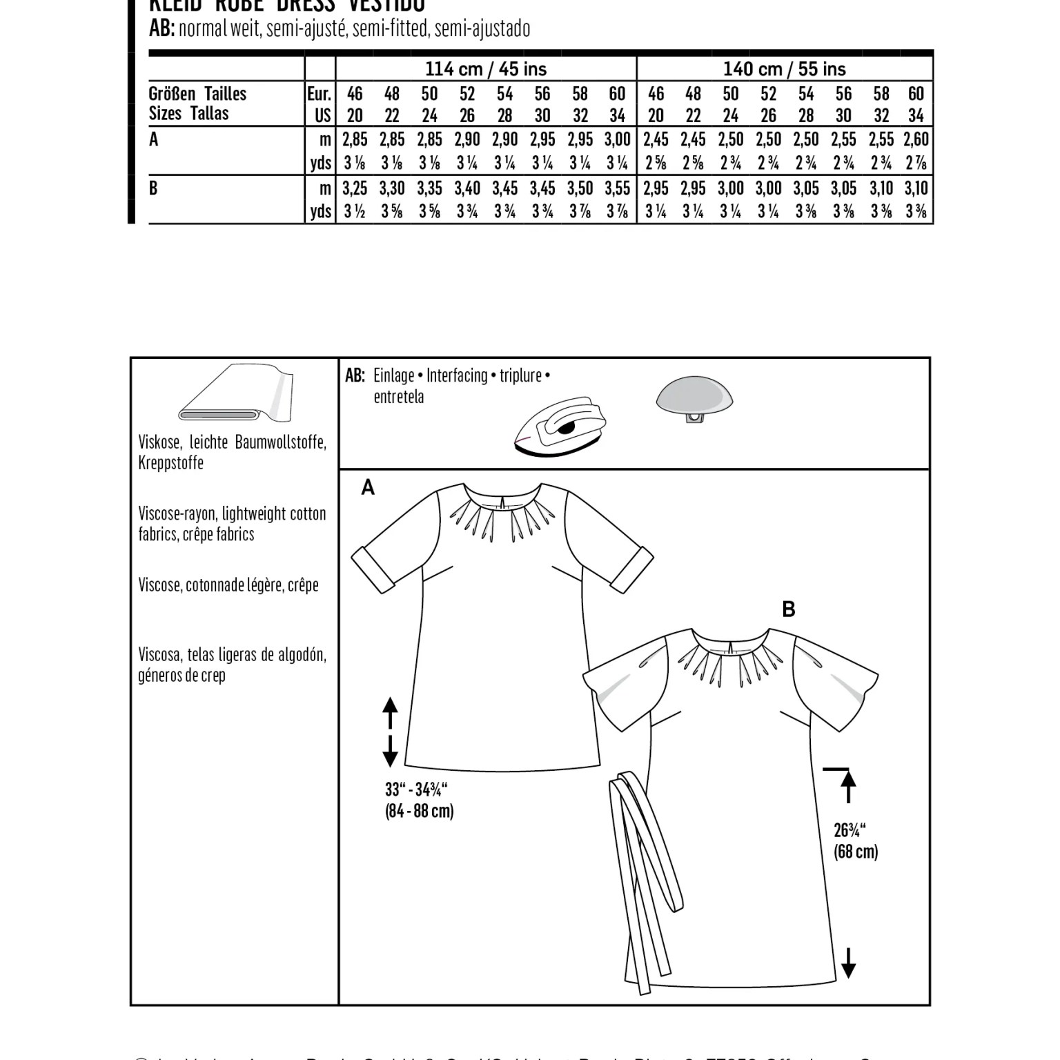 Burda Style Women Dress & Tunic #6305