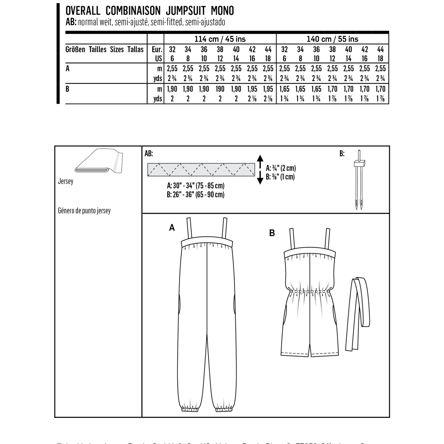 Burda Style Women Jumpsuits #6318