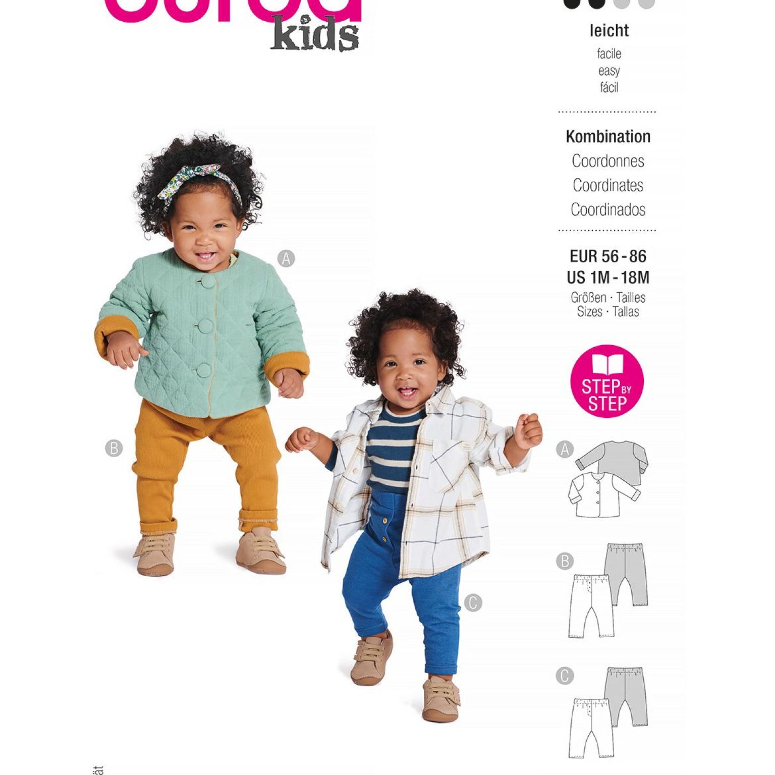 burda kids sewing pattern Baby Shirt & Pants #9231 burda kids sewing pattern Baby Shirt & Pants #9231