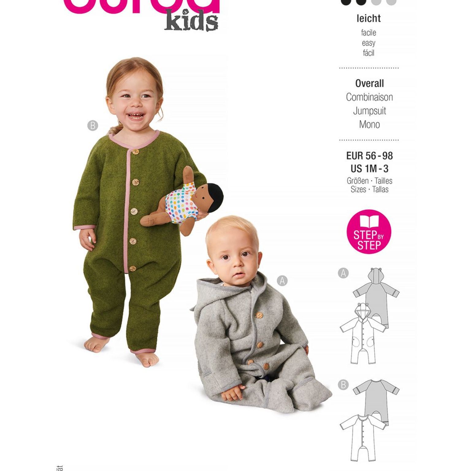 Burda Style Baby Jumpsuit #9235 Burda Style Baby Jumpsuit #9235