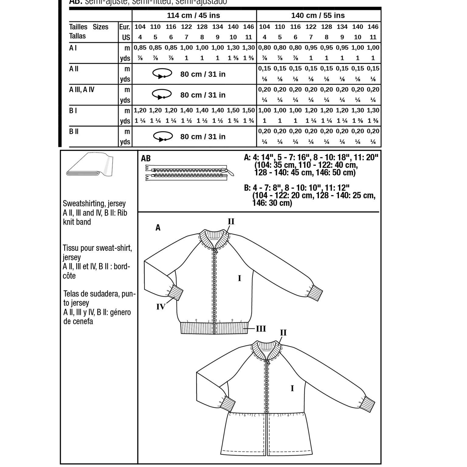 Burda Style Kids Jackets #9237