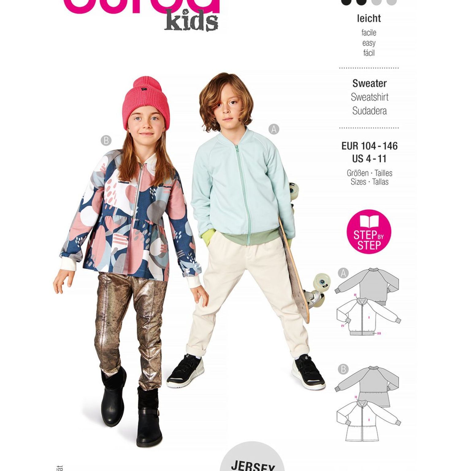 Burda Style Kids Jackets #9237 Burda Style Kids Jackets #9237