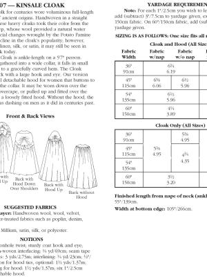 207 Kinsale Cloak 207 Kinsale Cloak