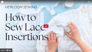 Heirloom Lace Insertion Heirloom Lace Insertion
