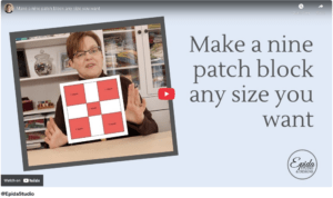 Basic Piecing Nine Patch Basic Piecing Nine Patch