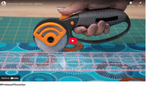 Using a Rotary Cutter Using a Rotary Cutter