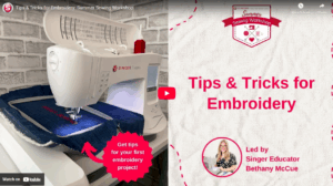 Machine Embroidery Basics Machine Embroidery Basics