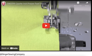 Quarter Inch Presser Foot Quarter Inch Presser Foot