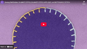 Buttonhole Stitch Applique Buttonhole Stitch Applique