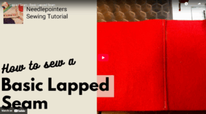 How to Sew a Lapped Seam How to Sew a Lapped Seam