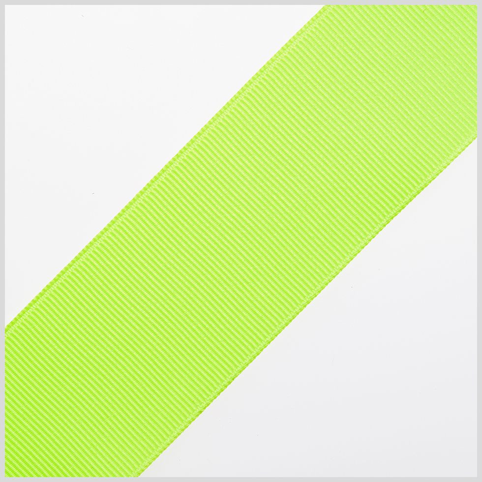 Neon Lime Grosgrain Ribbon Neon Lime Grosgrain Ribbon