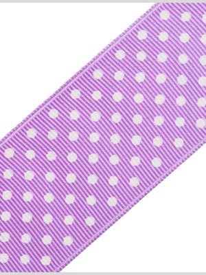1.5″ Dark Orchid Polka Dot Grosgrain Ribbon 1.5″ Dark Orchid Polka Dot Grosgrain Ribbon