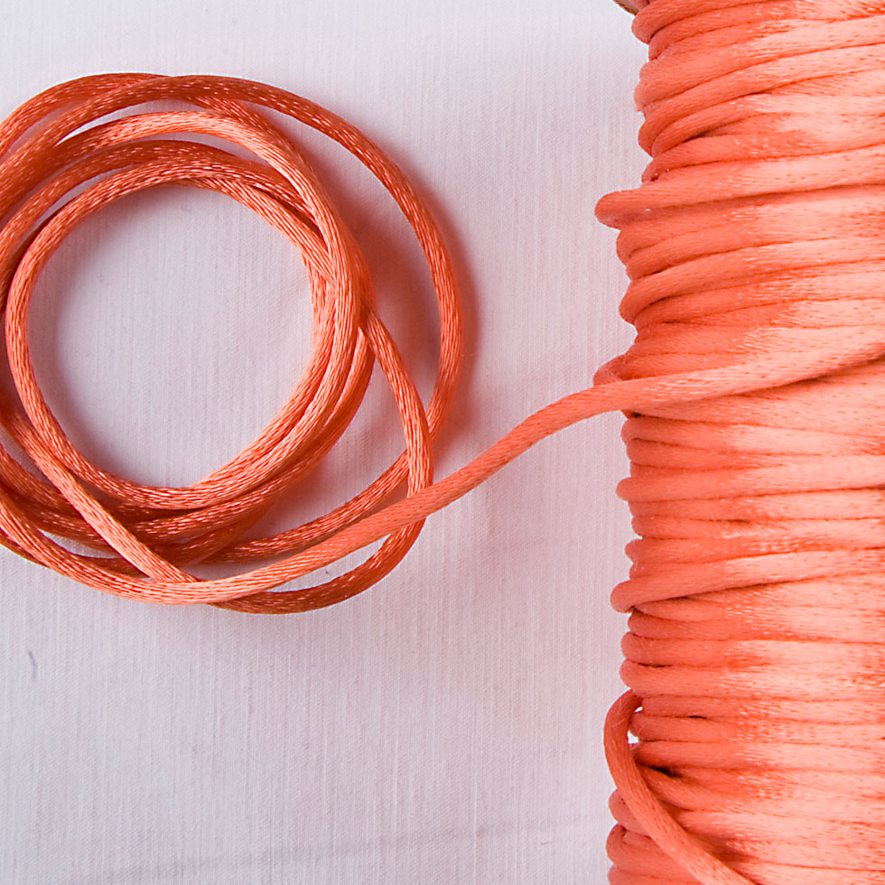 Orange Rattail Cord