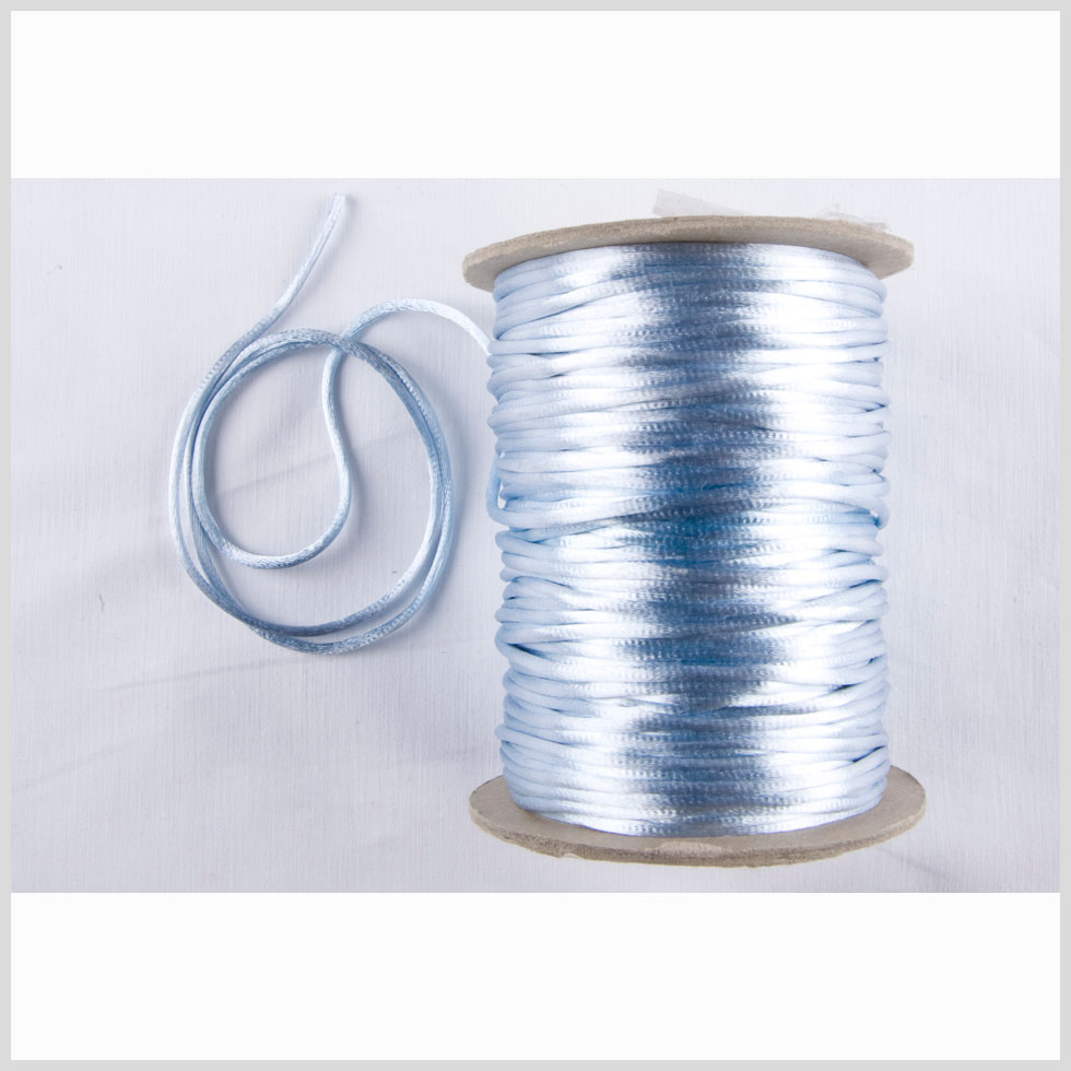 1mm Light Blue Rattail Cord 1mm Light Blue Rattail Cord