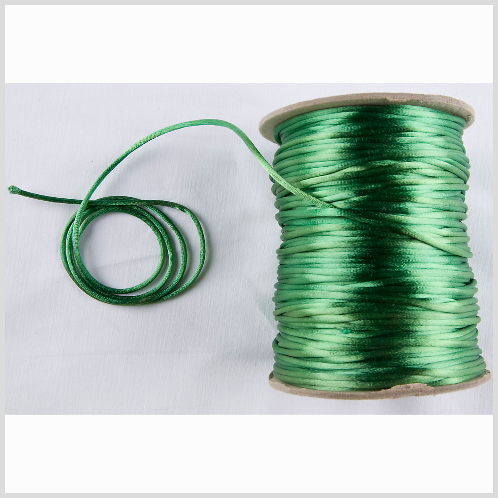 1mm Emerald Rattail Cord 1mm Emerald Rattail Cord