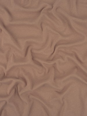 Shell Pink Cotton and Polyester 2×2 Rib Knit Shell Pink Cotton and Polyester 2×2 Rib Knit