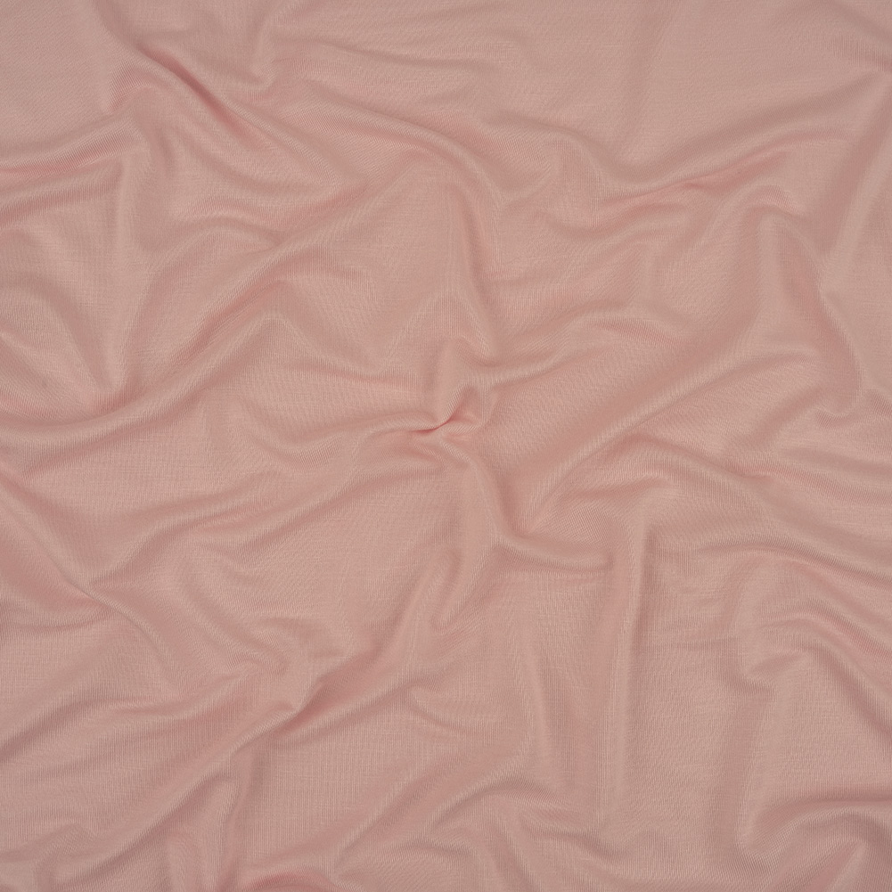 Baby Pink Lightweight Stretch Rayon Jersey Baby Pink Lightweight Stretch Rayon Jersey