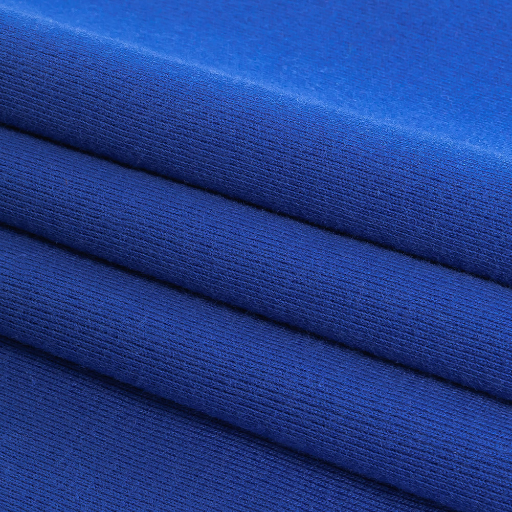 Cotton Tubular 1×1 Rib Knit – Blue Cotton Tubular 1×1 Rib Knit – Blue