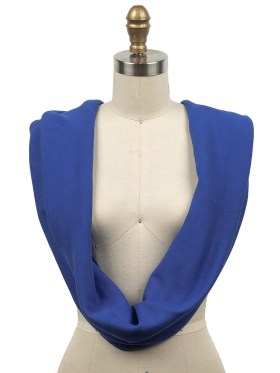 Cotton Tubular 1×1 Rib Knit – Blue Cotton Tubular 1×1 Rib Knit – Blue