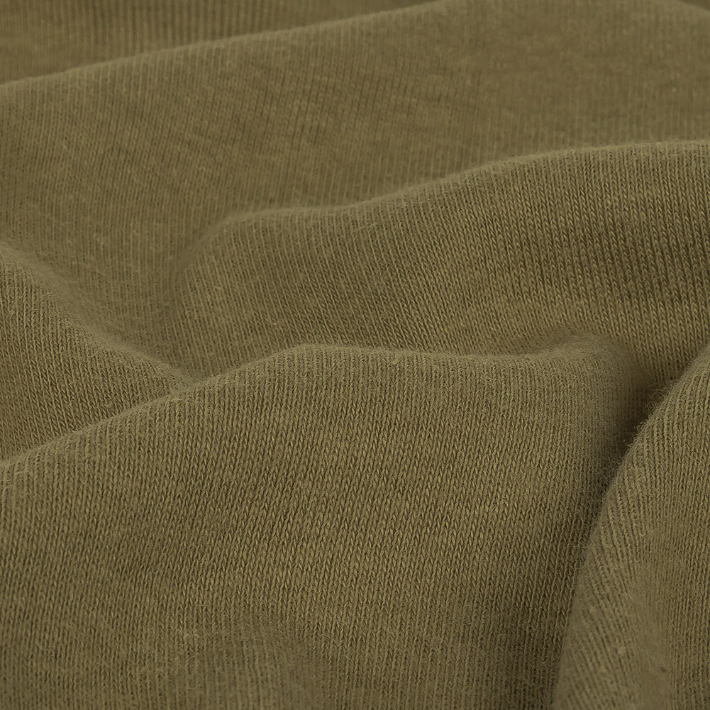 Cotton Tubular 1x1 Rib Knit - Aloe