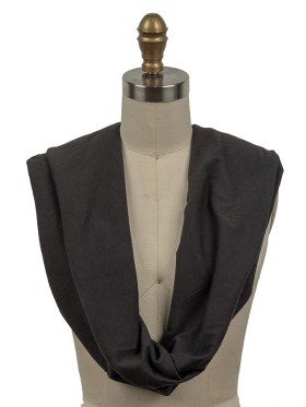 Black Tubular Cotton Jersey Black Tubular Cotton Jersey