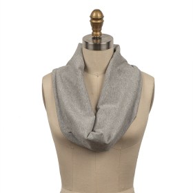 Heathered Gray Tubular Cotton Jersey Heathered Gray Tubular Cotton Jersey
