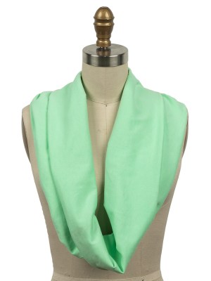 Neon Mint Tubular Cotton Jersey Neon Mint Tubular Cotton Jersey